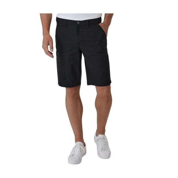 Men's Weatherproof 44 XXL 2XL Chino Khakis Shorts Black Golf Stretch NWT - Picture 5 of 11